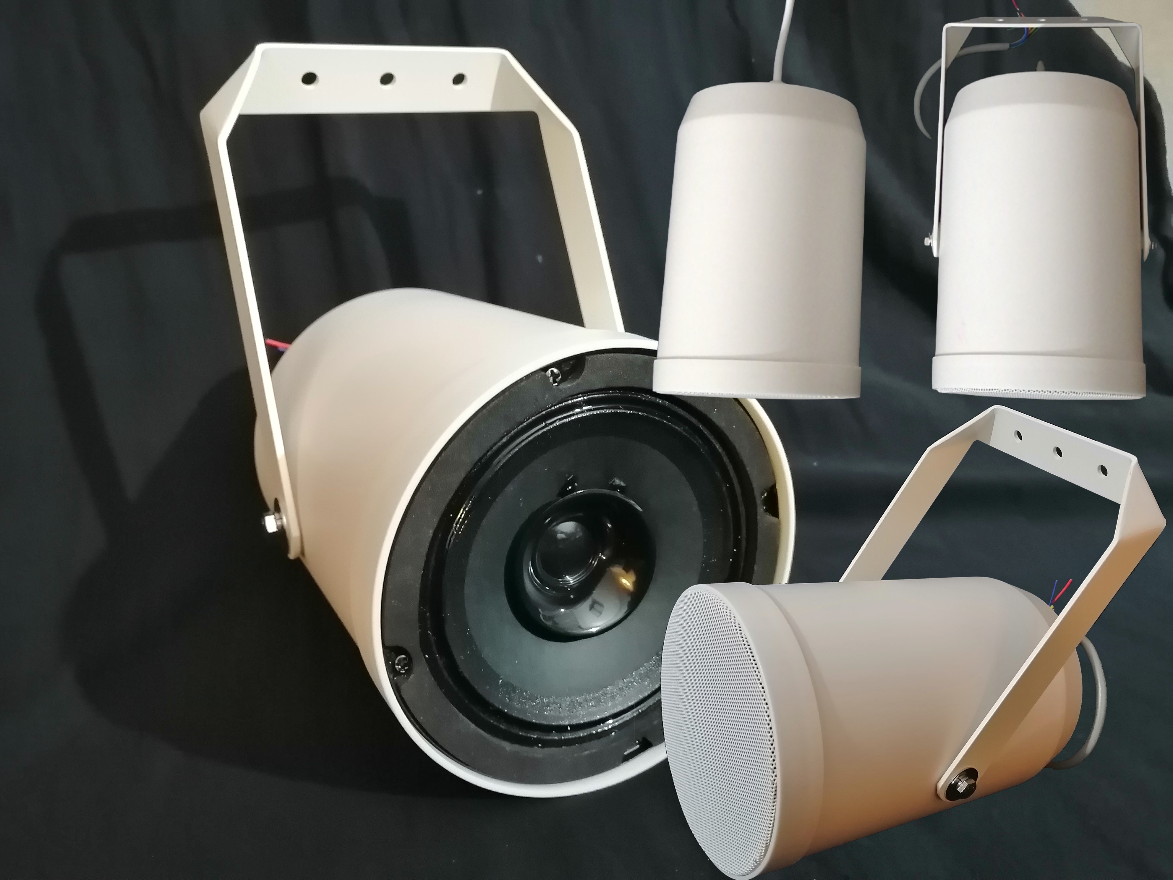 Pembesar suara pemasangan.