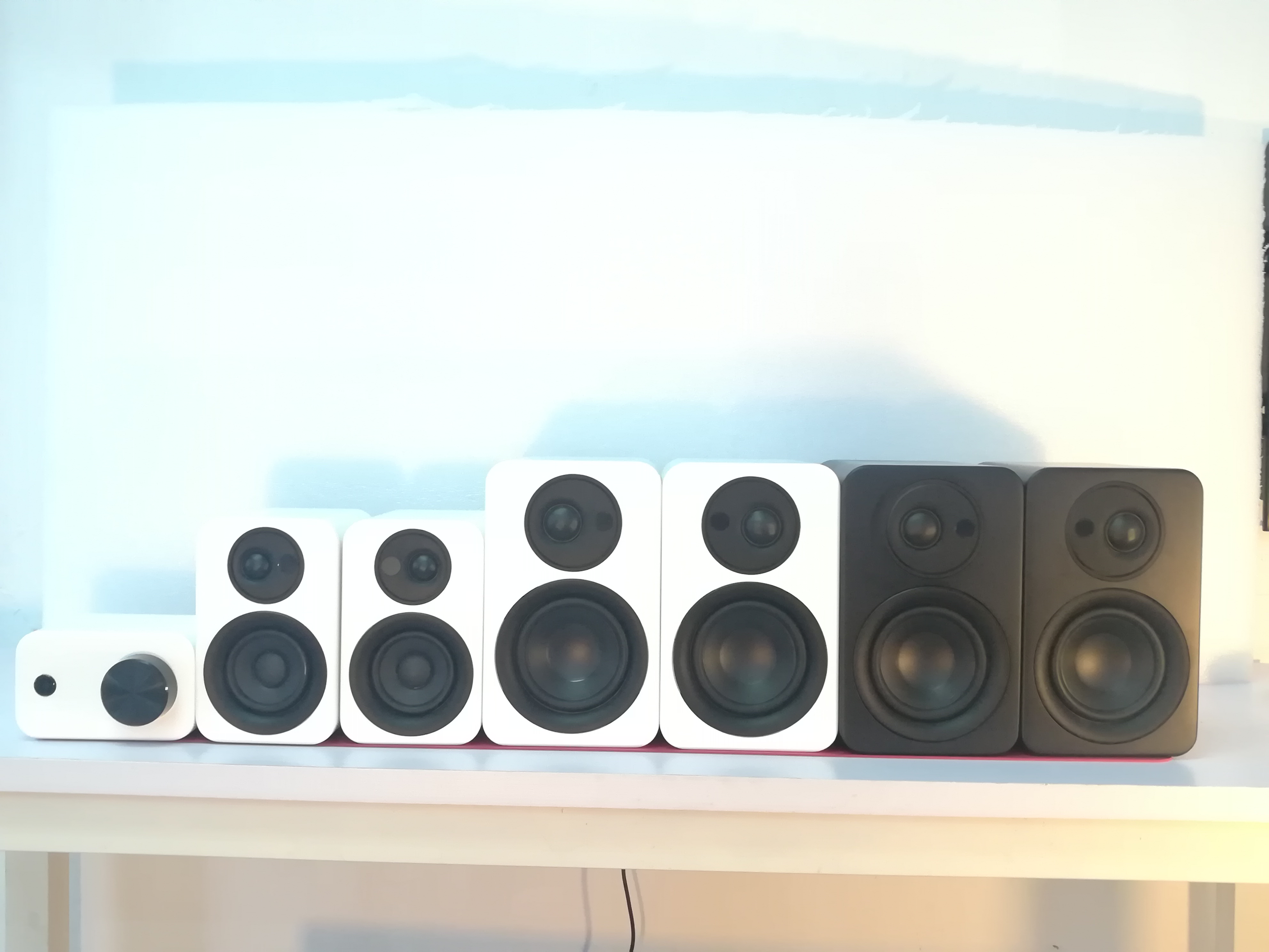 Pembesar suara HIFI 4 inci- pembesar suara rak buku hifi